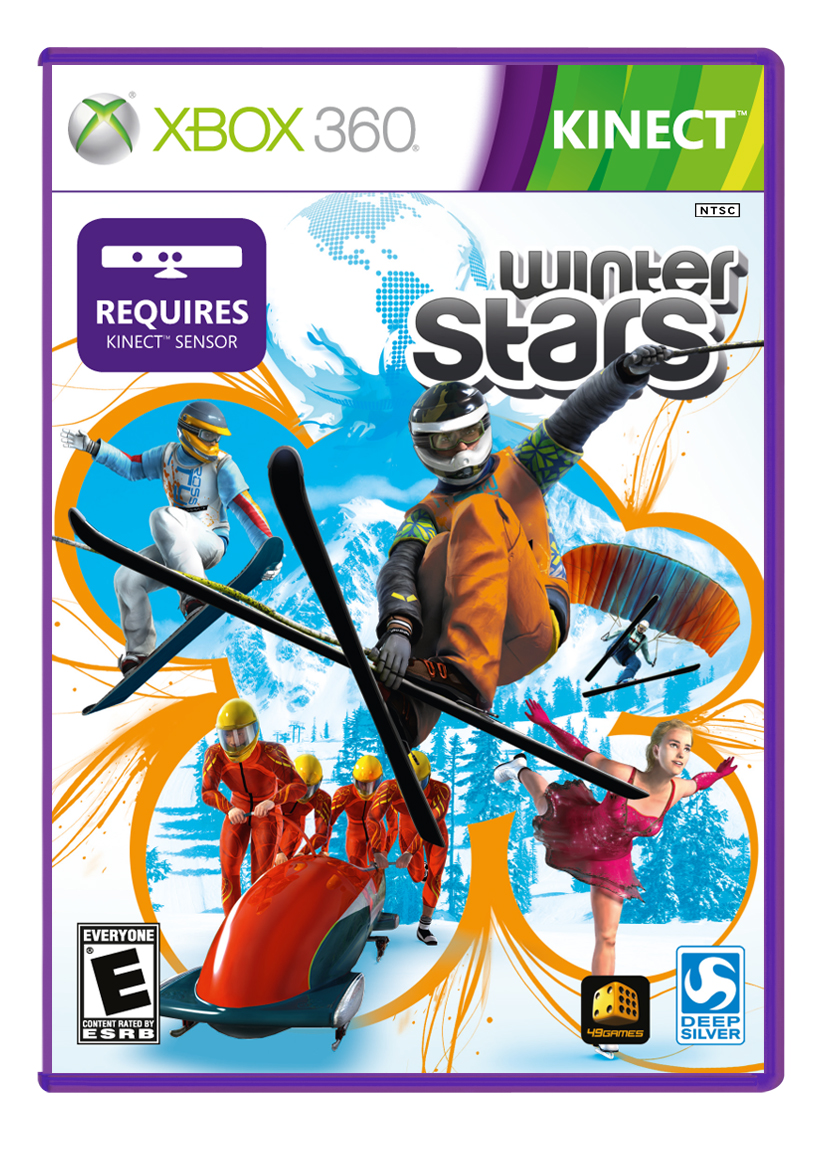 Winter Stars Release Date for Xbox Kinect, Wii and Sony Move Announced Xbox 360 Kinect Box Art