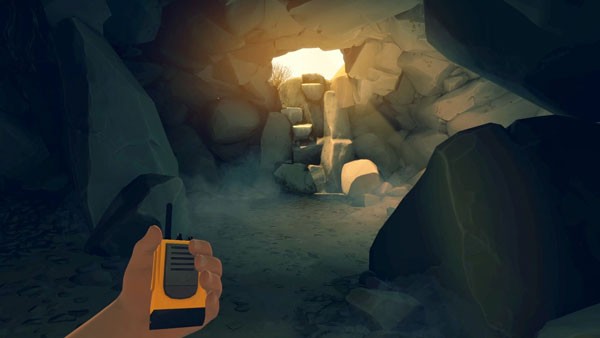 Firewatch cave scene